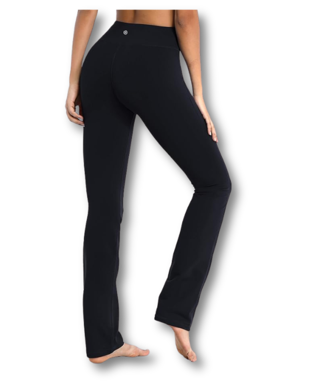 Women's High Waist Straight Leg Yoga Pants